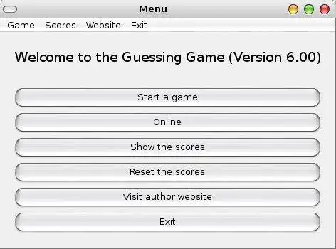 Download web tool or web app Guessing Game to run in Linux online