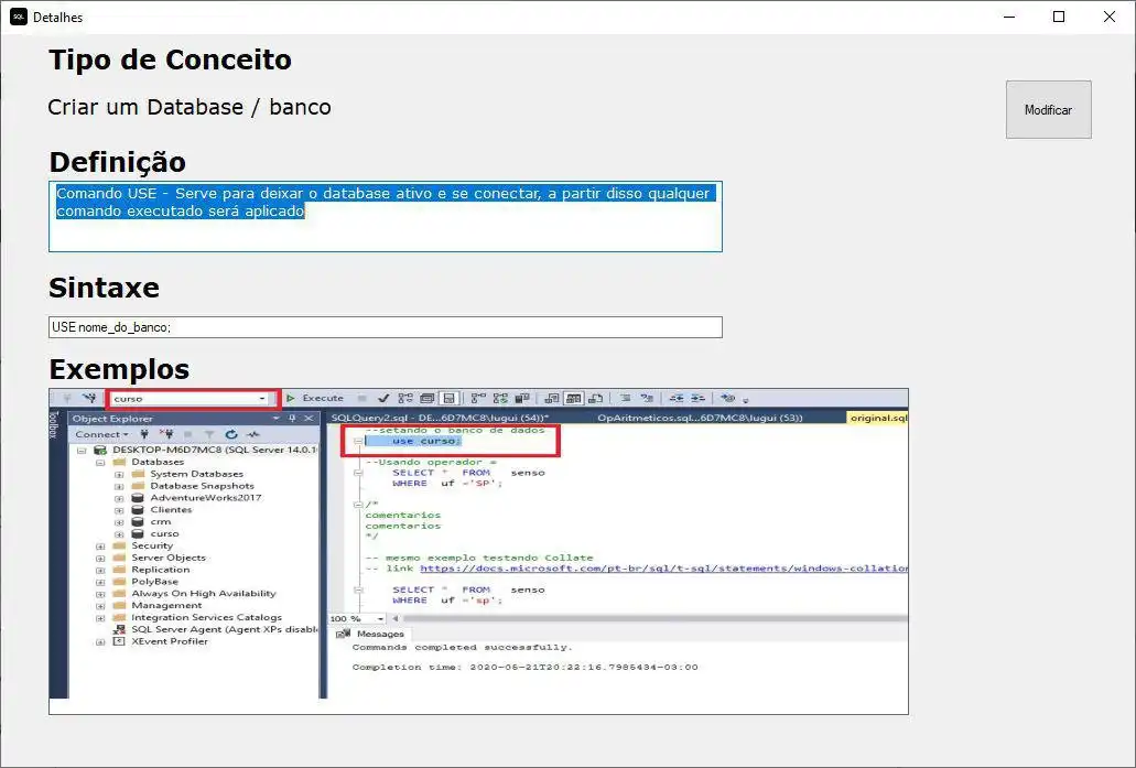 Download web tool or web app Guia Referencia SQL TSQL