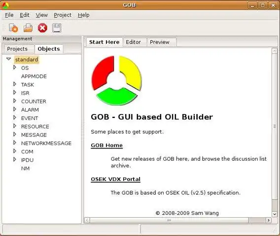 Download web tool or web app GUI Based OSEK Configuration Builder