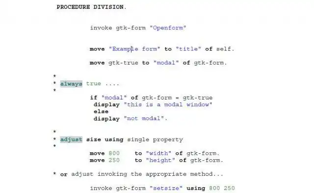 Download web tool or web app guicobol