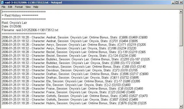 Download web tool or web app Guild DKP System