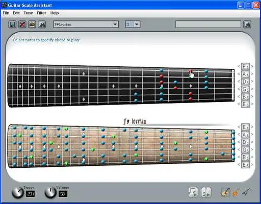 Descărcați instrumentul web sau aplicația web Guitar Scale Assistant