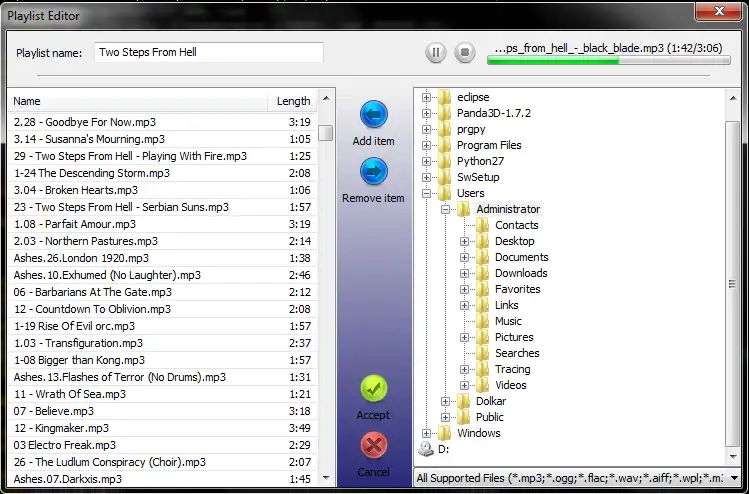 ດາວ​ໂຫລດ​ເຄື່ອງ​ມື​ເວັບ​ໄຊ​ຕ​໌​ຫຼື app ເວັບ​ໄຊ​ຕ​໌ GW2 Soundtrack Editor ເພື່ອ​ດໍາ​ເນີນ​ການ​ໃນ Windows ອອນ​ໄລ​ນ​໌​ຜ່ານ Linux ອອນ​ໄລ​ນ​໌​