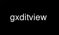 Run gxditview in OnWorks free hosting provider over Ubuntu Online, Fedora Online, Windows online emulator or MAC OS online emulator