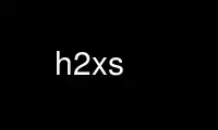 Execute h2xs no provedor de hospedagem gratuita OnWorks no Ubuntu Online, Fedora Online, emulador online do Windows ou emulador online do MAC OS