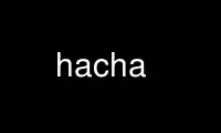 הפעל Hacha בספק אירוח בחינם של OnWorks על אובונטו אונליין, Fedora Online, אמולטור מקוון של Windows או אמולטור מקוון של MAC OS