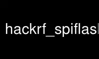 Voer hackrf_spiflash uit in de gratis hostingprovider van OnWorks via Ubuntu Online, Fedora Online, Windows online emulator of MAC OS online emulator