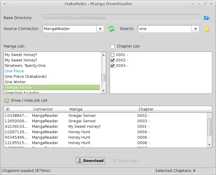 Download web tool or web app HakuNeko (Legacy)