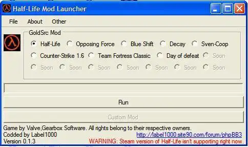 Scarica lo strumento Web o l'app Web Half Life Launcher per l'esecuzione in Windows online su Linux online