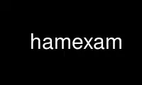 Run hamexam in OnWorks free hosting provider over Ubuntu Online, Fedora Online, Windows online emulator or MAC OS online emulator
