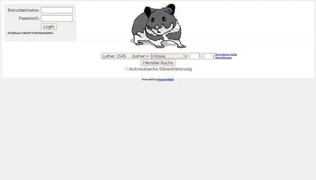 Muat turun alat web atau aplikasi web hamsterbible