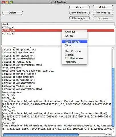 웹 도구 또는 웹 앱 Hand Analyzer 다운로드