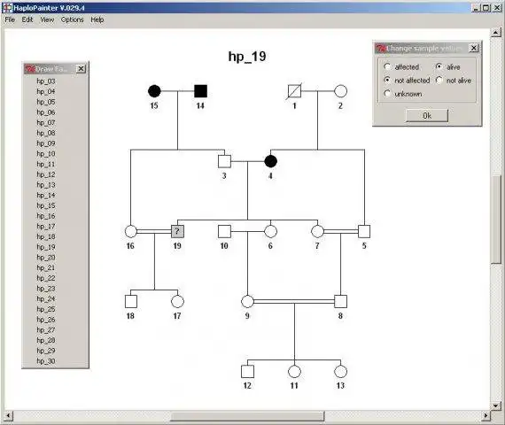 Download web tool or web app HaploPainter to run in Linux online