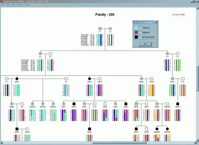 Download web tool or web app HaploPainter to run in Linux online