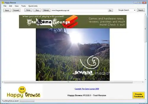 ດາວໂຫຼດເຄື່ອງມືເວັບ ຫຼືແອັບເວັບ Happy Browse Internet Browser