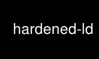 Uruchom hardened-ld w bezpłatnym dostawcy hostingu OnWorks w systemie Ubuntu Online, Fedora Online, emulatorze online systemu Windows lub emulatorze online systemu MAC OS