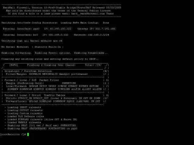 Download web tool or web app HardWall Firewall