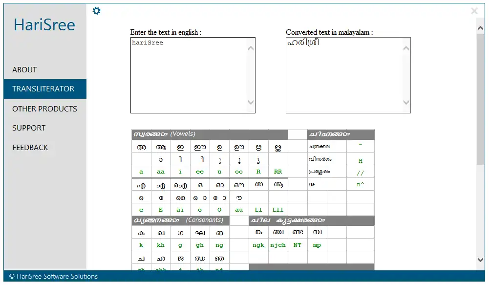 Download web tool or web app HariSree Kannada Software Pack