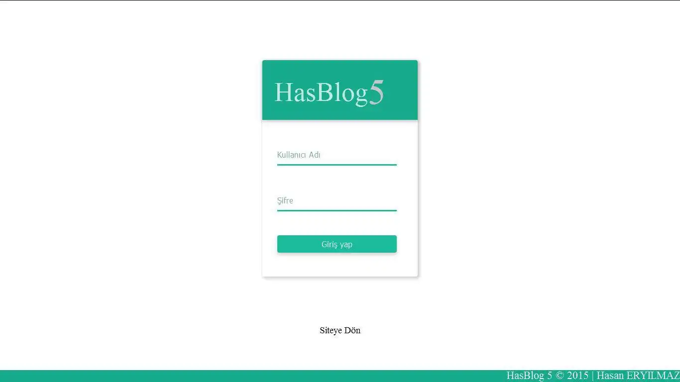 Download web tool or web app HasBlog-ASP (CLASSIC ASP BLOG SCRİPT)