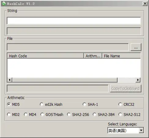 Mag-download ng web tool o web app na HashCalc