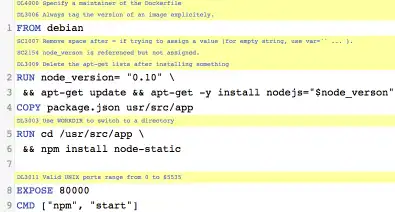 Descargue la herramienta web o la aplicación web Haskell Dockerfile Linter