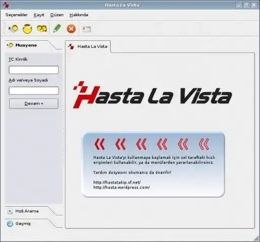 Download web tool or web app Hasta La Vista