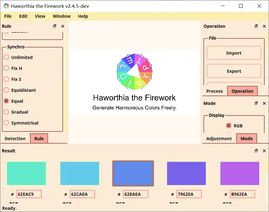 Muat turun alat web atau aplikasi web Haworthia the Firework