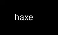 Run haxe in OnWorks free hosting provider over Ubuntu Online, Fedora Online, Windows online emulator or MAC OS online emulator