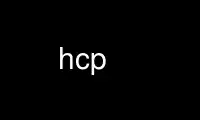 Run hcp in OnWorks free hosting provider over Ubuntu Online, Fedora Online, Windows online emulator or MAC OS online emulator