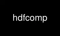 Запустіть hdfcomp у постачальнику безкоштовного хостингу OnWorks через Ubuntu Online, Fedora Online, онлайн-емулятор Windows або онлайн-емулятор MAC OS