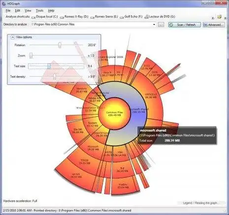 Muat turun alat web atau aplikasi web HDGraph