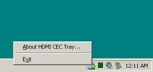 Download web tool or web app HDMI-CEC Tray