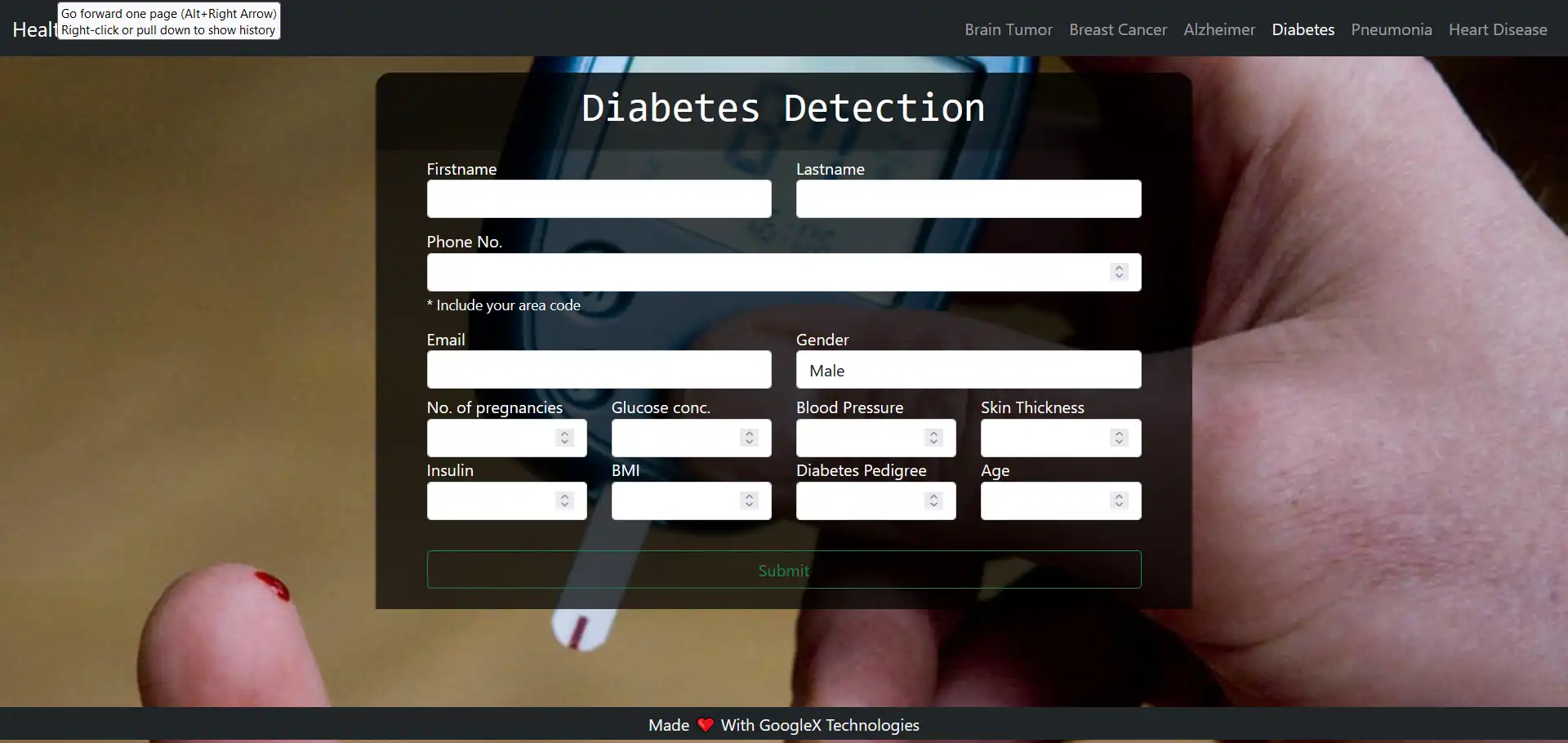 Download web tool or web app HealthFusion