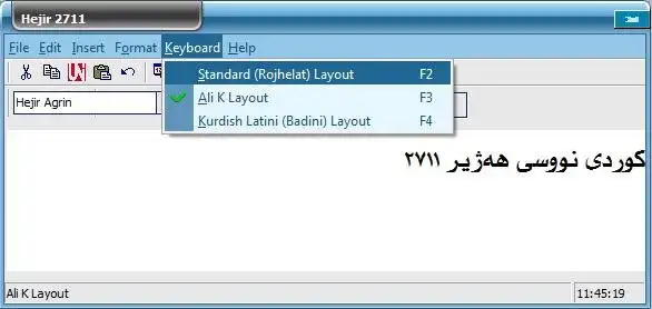 ابزار وب یا برنامه وب Hejir Type Tool را دانلود کنید