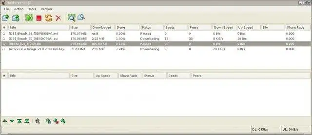 Scarica lo strumento web o l'app web Helitorrent Bittorrent Manager