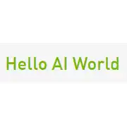 উবুন্টু অনলাইন, ফেডোরা অনলাইন বা ডেবিয়ান অনলাইনে অনলাইন চালানোর জন্য বিনামূল্যে ডাউনলোড করুন Hello AI World Linux অ্যাপ