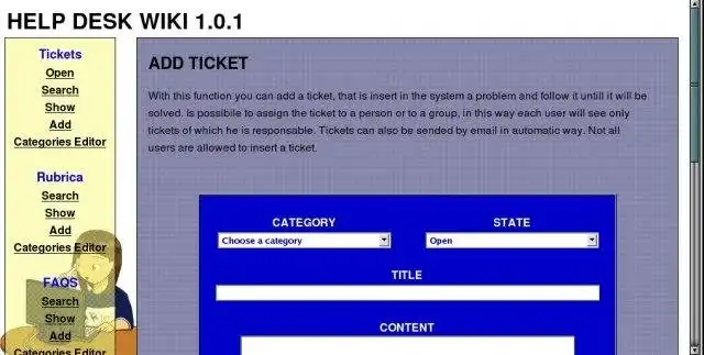 Descargar herramienta web o aplicación web Help Desk Wiki