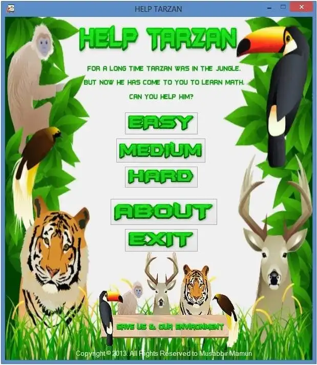 Download web tool or web app HELP TARZAN