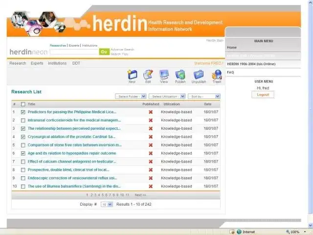 Download webtool of webapp HERDIN NeON