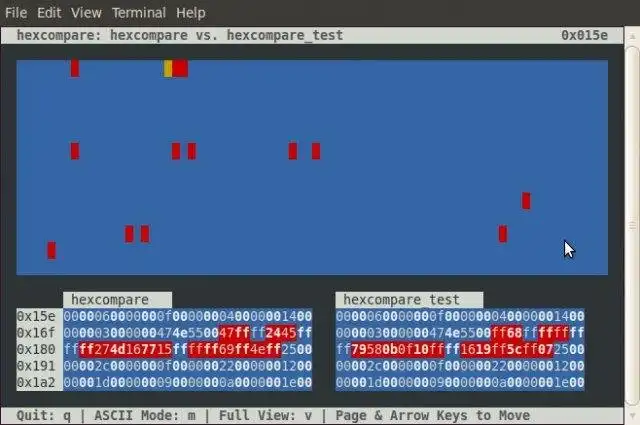 دانلود ابزار وب یا برنامه وب hexcompare