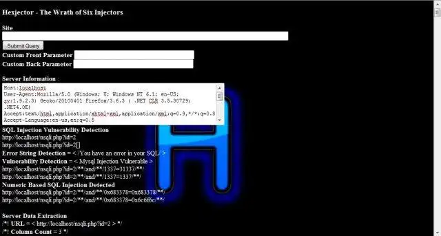 Descargue la herramienta web o la aplicación web Hexjector