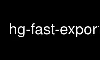 Run hg-fast-export in OnWorks free hosting provider over Ubuntu Online, Fedora Online, Windows online emulator or MAC OS online emulator