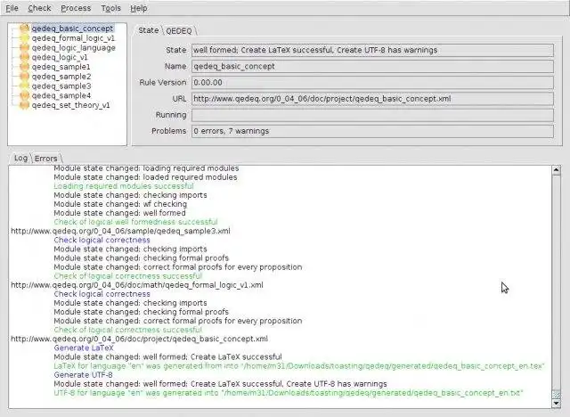 Download webtool of webapp Hilbert II - QEDEQ