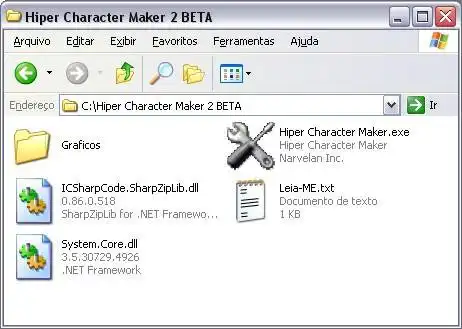 WebツールまたはWebアプリHiperCharacter Maker 2.1をダウンロードして、Linuxオンライン上でWindowsオンラインで実行します。
