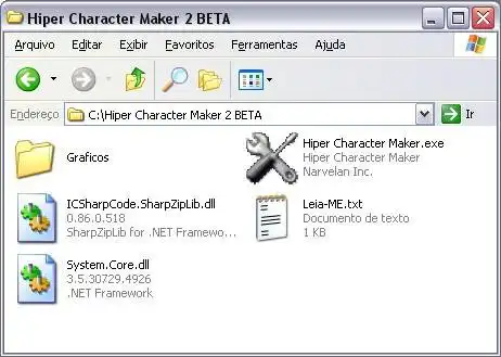 下载 Web 工具或 Web 应用程序 Hiper Character Maker 2.1 以在 Windows online 上运行，而不是在 Linux online 上运行