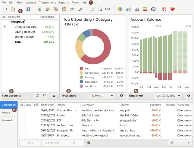 Baixe a ferramenta web ou aplicativo web HomeBank