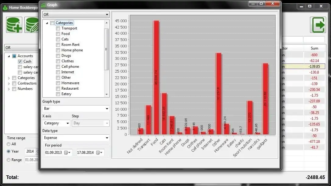 Laden Sie das Web-Tool oder die Web-App Home Bookkeeping herunter