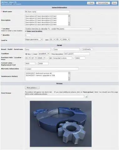 Web aracını veya web uygulamasını indirin Ana sayfa envanteri