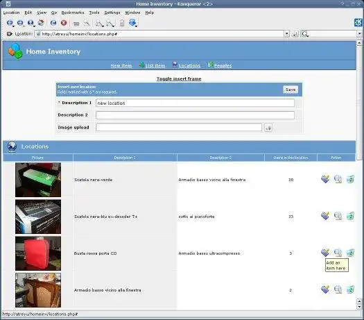 Download webtool of webapp Woninginventaris