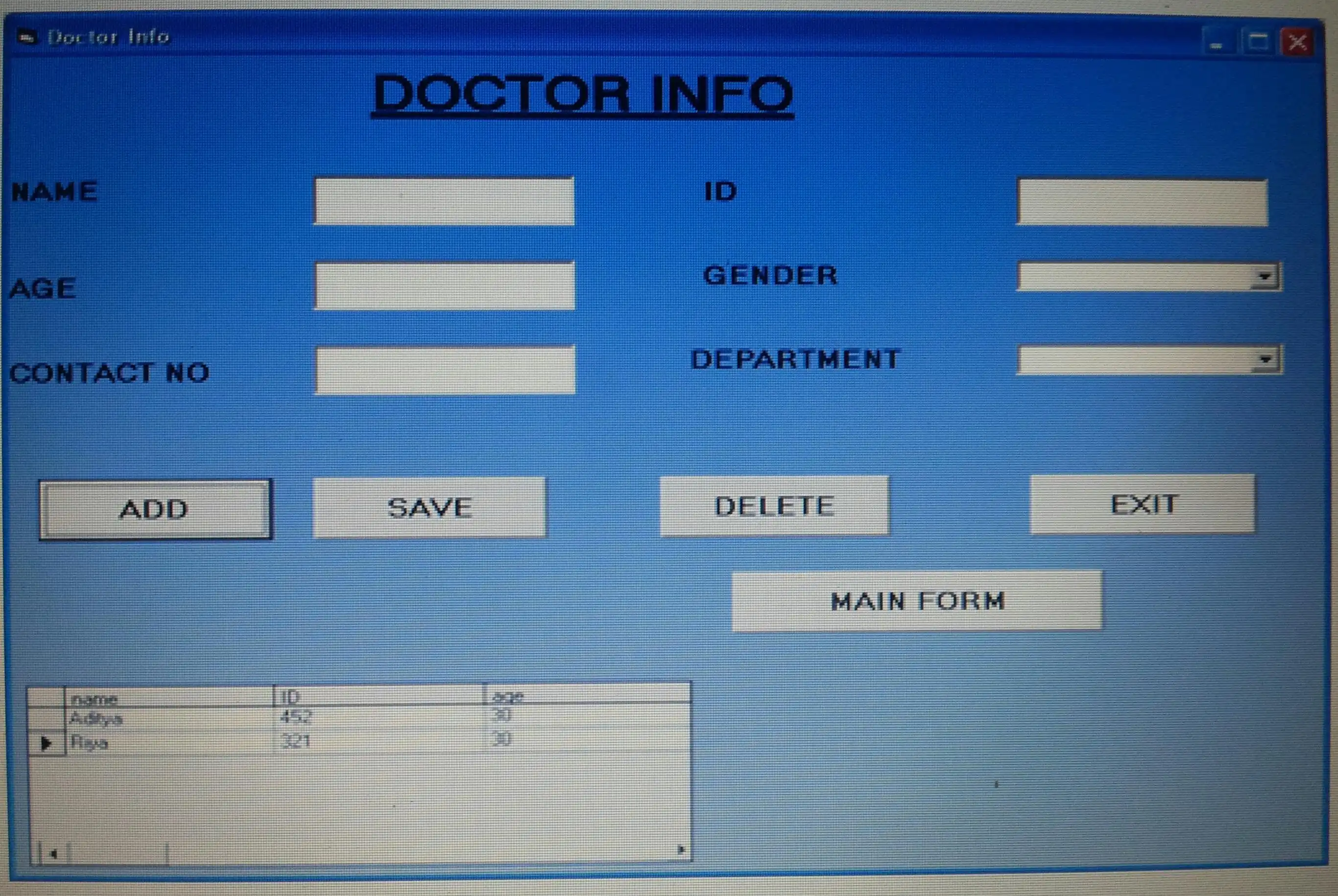 Download web tool or web app hospital management system